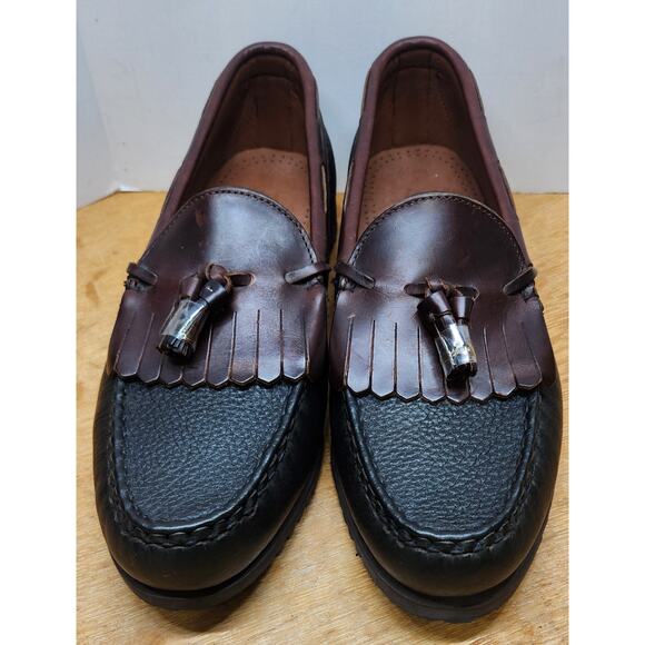 NWOB Mens 11.5D Allen Edmonds Nashua Leather Tassel Loafers Dominican Republic main image 4